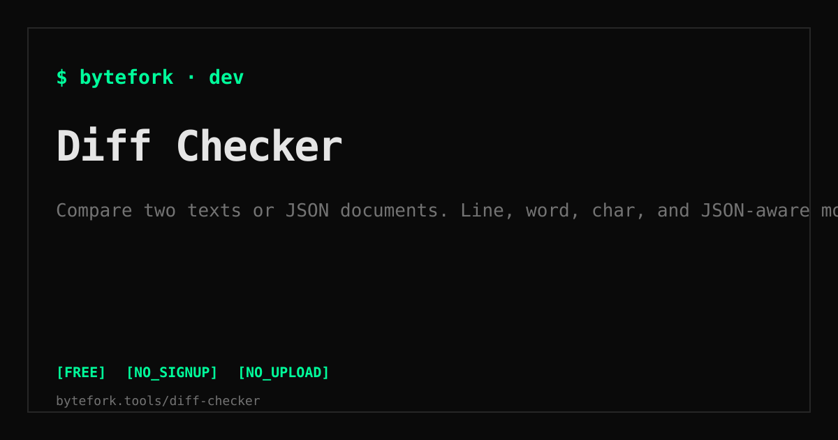 Diff In Diff Inr R Code Diff Checker — Compare Text, Code, and JSON in Your Brows...